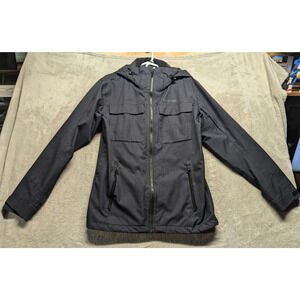 Marmot Jacket Mens Small Dark Grey Zip Up Hooded Ski Snowboard